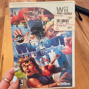 Wii abc wipe out video game